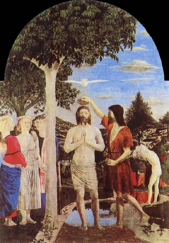Piero della Francesca Gallery, London baptizes Christs China oil painting art